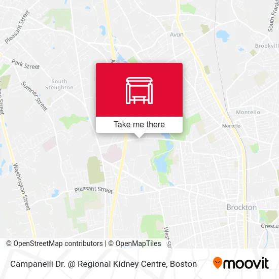 Campanelli Dr. @ Regional Kidney Centre map