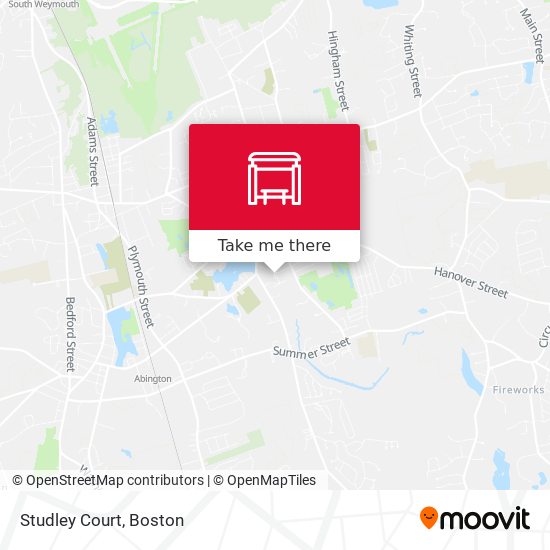 Mapa de Studley Court