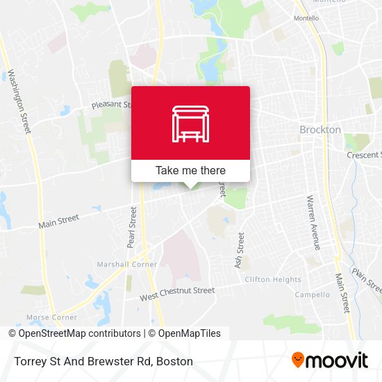 Torrey St And Brewster Rd map