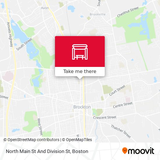 Mapa de North Main St And Division St