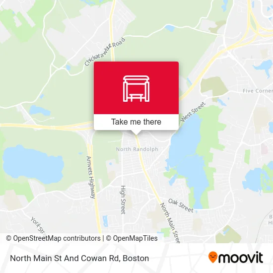North Main St And Cowan Rd map