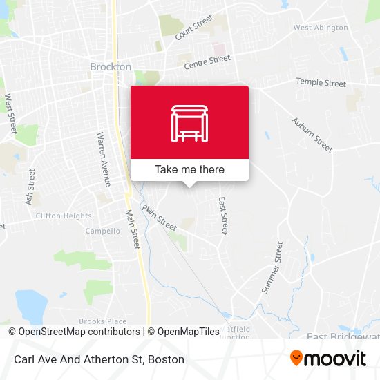 Mapa de Carl Ave And Atherton St
