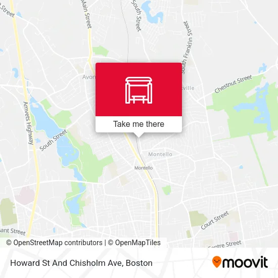 Howard St And Chisholm Ave map