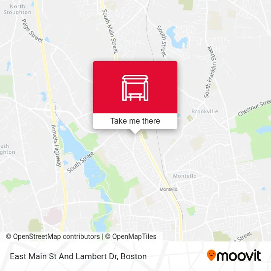 East Main St And Lambert Dr map