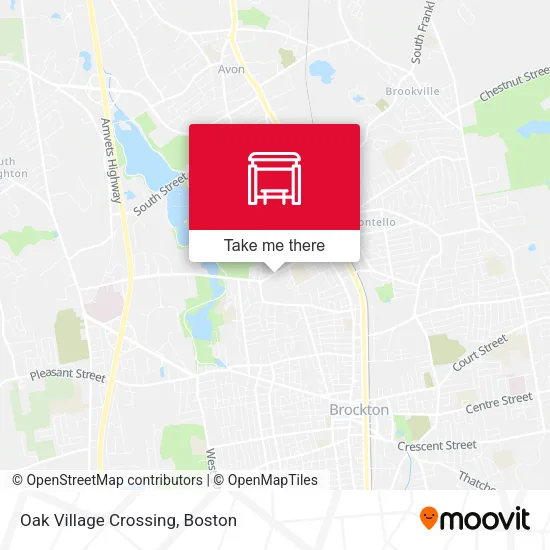 Oak Village Crossing map