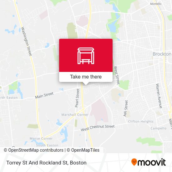 Torrey St And Rockland St map