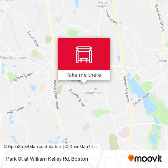 Park St at William Kelley Rd map