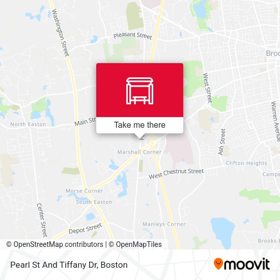 Mapa de Pearl St And Tiffany Dr