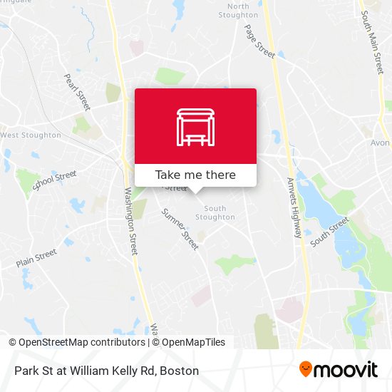 Park St at William Kelly Rd map