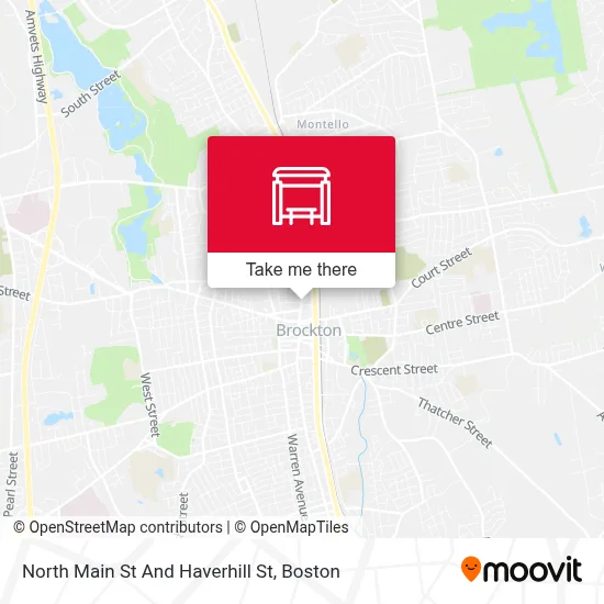 North Main St And Haverhill St map