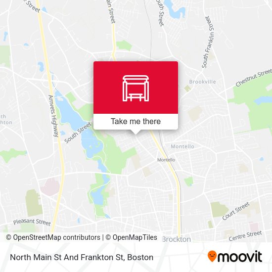 Mapa de North Main St And Frankton St