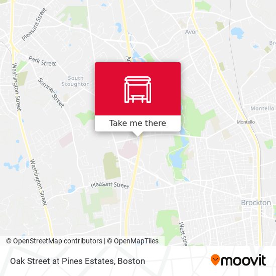 Oak Street at Pines Estates map