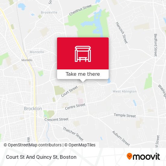Court St And Quincy St map