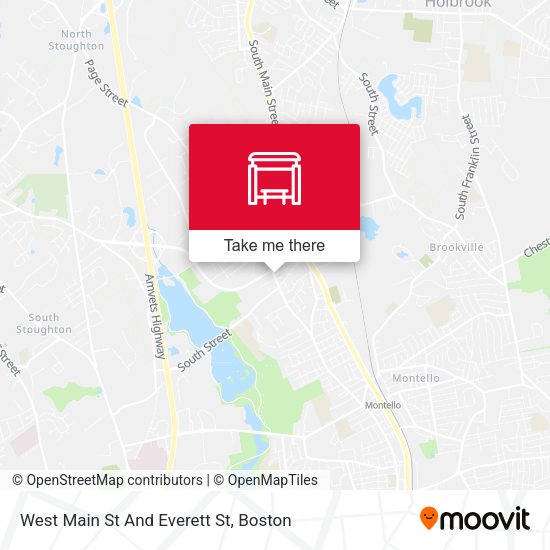West Main St And Everett St map