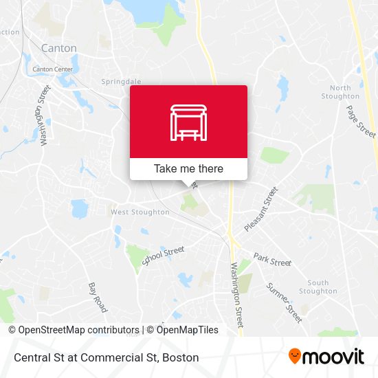 Mapa de Central St at Commercial St