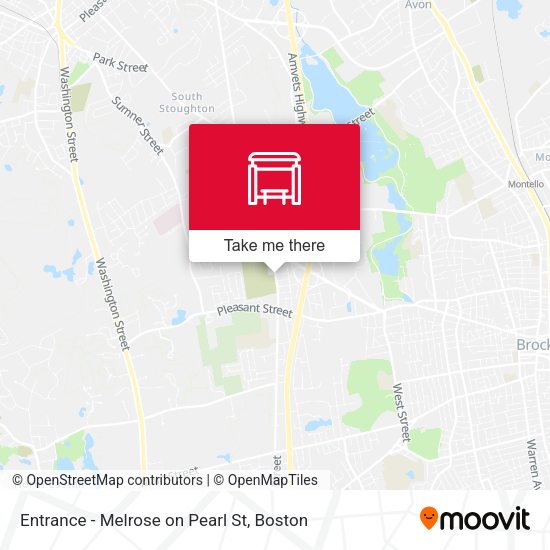 Entrance - Melrose on Pearl St map