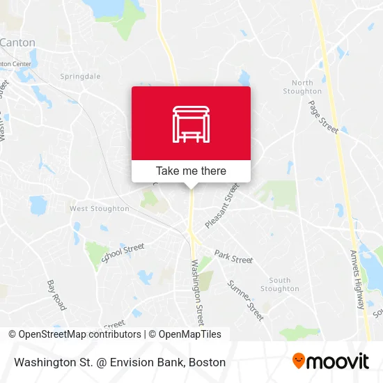 Washington St. @ Envision Bank map