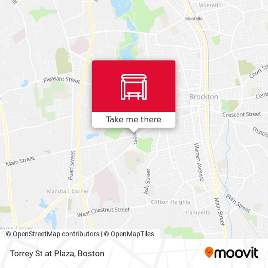 Torrey St at Plaza map