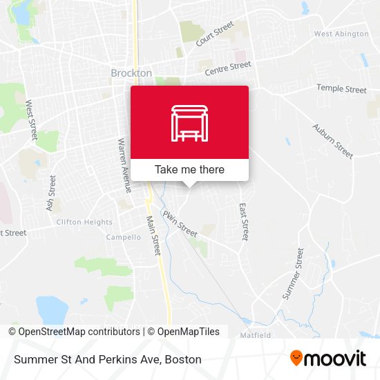 Mapa de Summer St And Perkins Ave