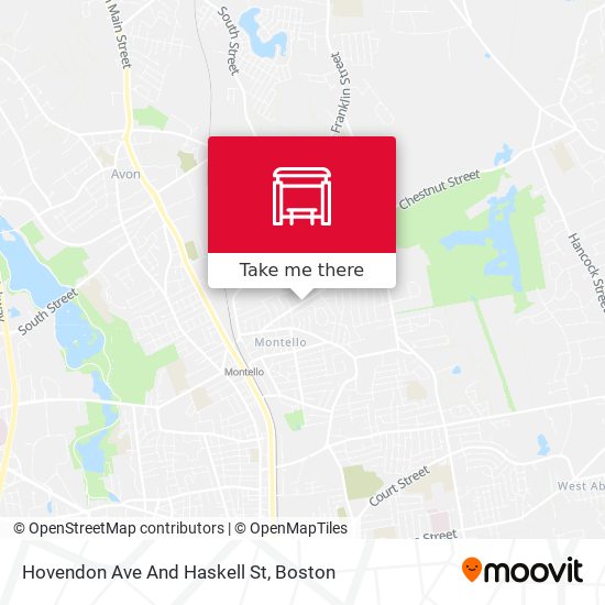 Mapa de Hovendon Ave And Haskell St