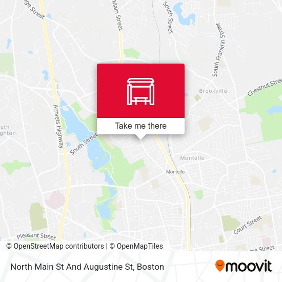 Mapa de North Main St And Augustine St