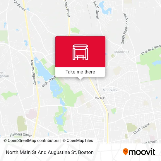 North Main St And Augustine St map