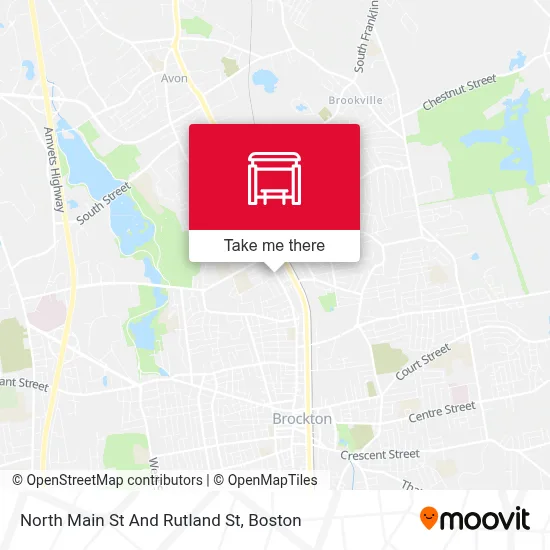 North Main St And Rutland St map