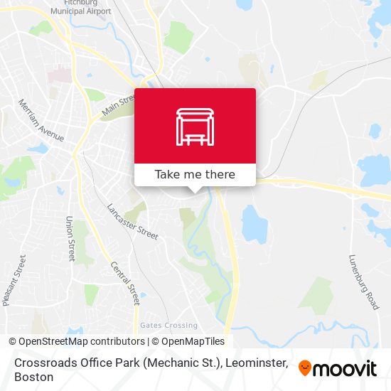 Crossroads Office Park (Mechanic St.), Leominster map