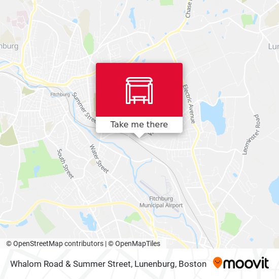 Mapa de Whalom Road & Summer Street, Lunenburg