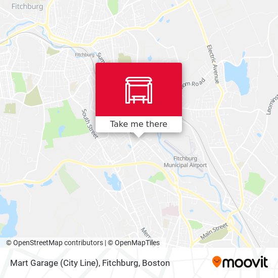 Mart Garage (City Line), Fitchburg map