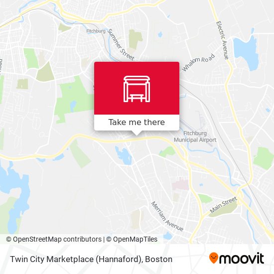 Mapa de Twin City Marketplace (Hannaford)