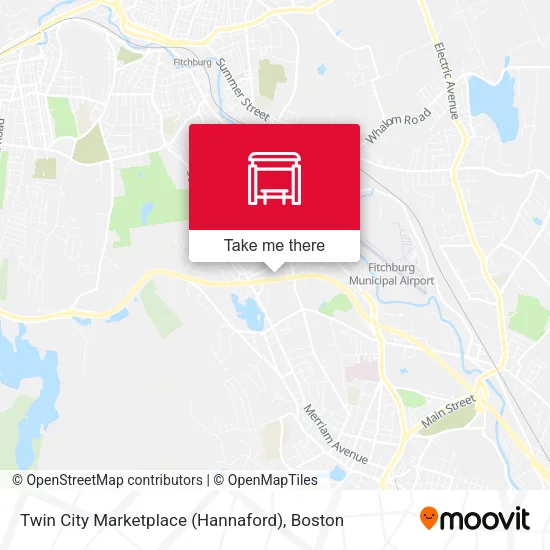Twin City Marketplace (Hannaford) map
