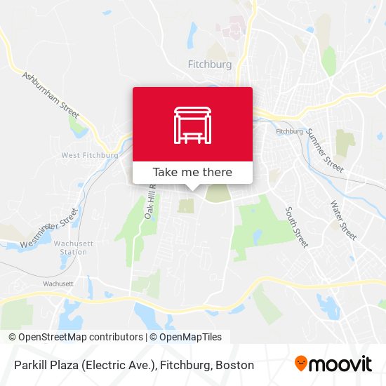 Parkill Plaza (Electric Ave.), Fitchburg map