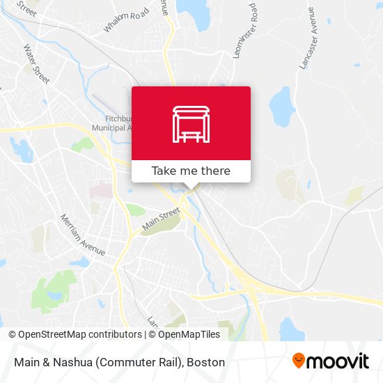 Mapa de Main & Nashua (Commuter Rail)