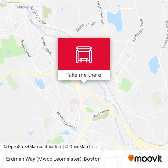 Mapa de Erdman Way (Mwcc Leominster)