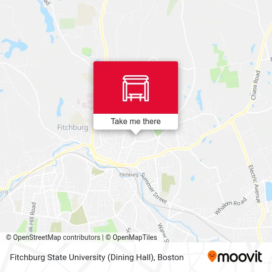Fitchburg State University (Dining Hall) map