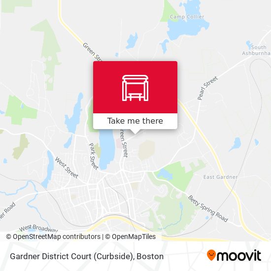 Gardner District Court (Curbside) map