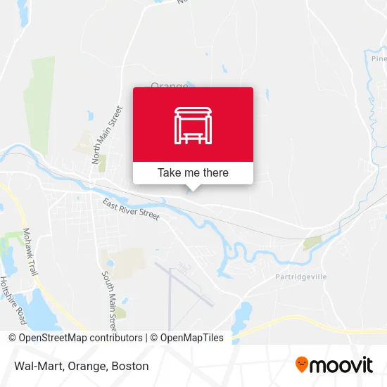 Wal-Mart, Orange map