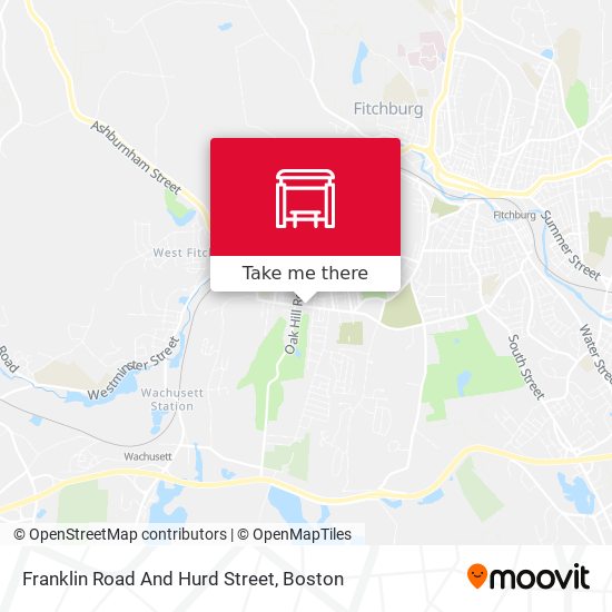 Mapa de Franklin Road And Hurd Street