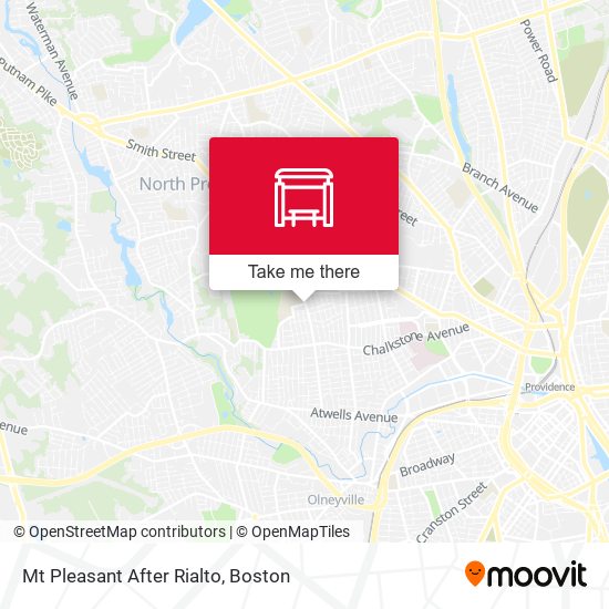 Mt Pleasant After Rialto map