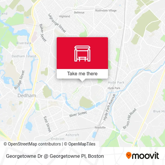 Mapa de Georgetowne Dr @ Georgetowne Pl