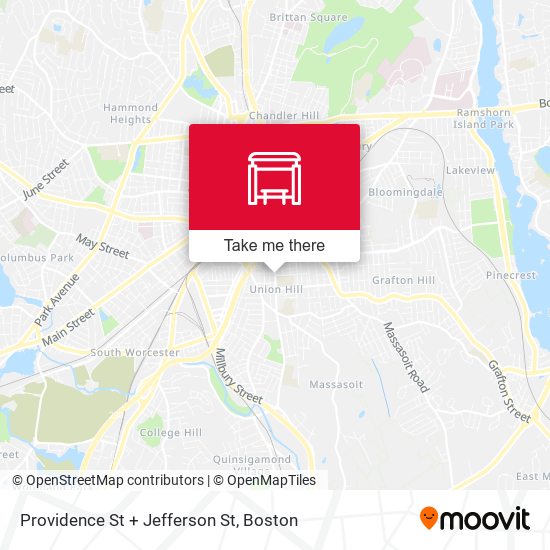 Mapa de Providence St + Jefferson St