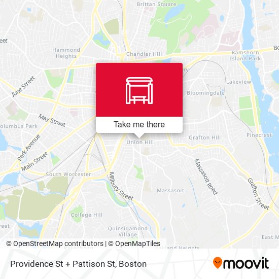 Mapa de Providence St + Pattison St