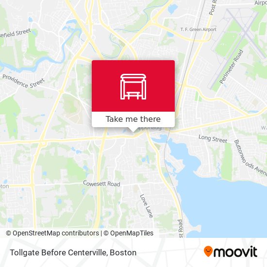 Mapa de Tollgate Before Centerville
