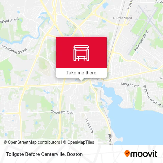 Tollgate Before Centerville map