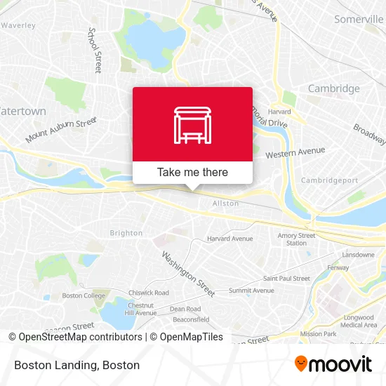Mapa de Boston Landing