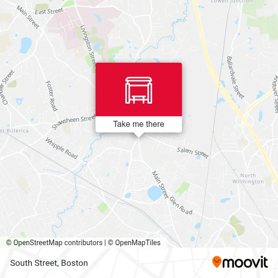 South Street map