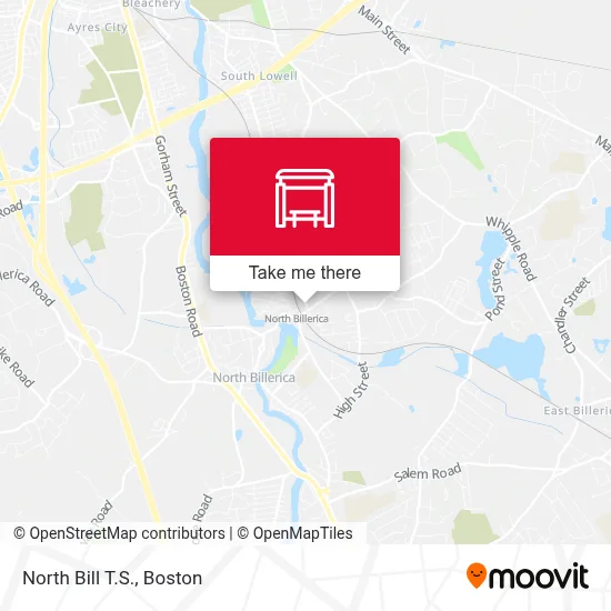 North Bill T.S. map