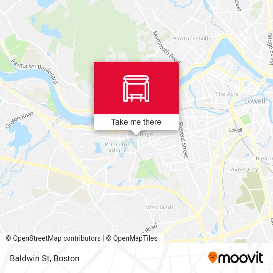 Baldwin St map
