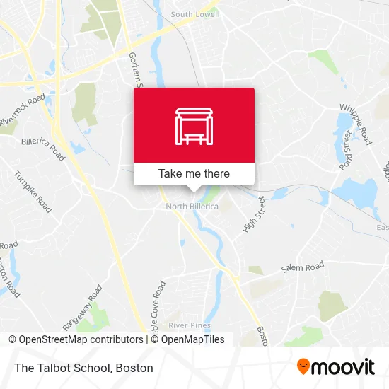 The Talbot School map